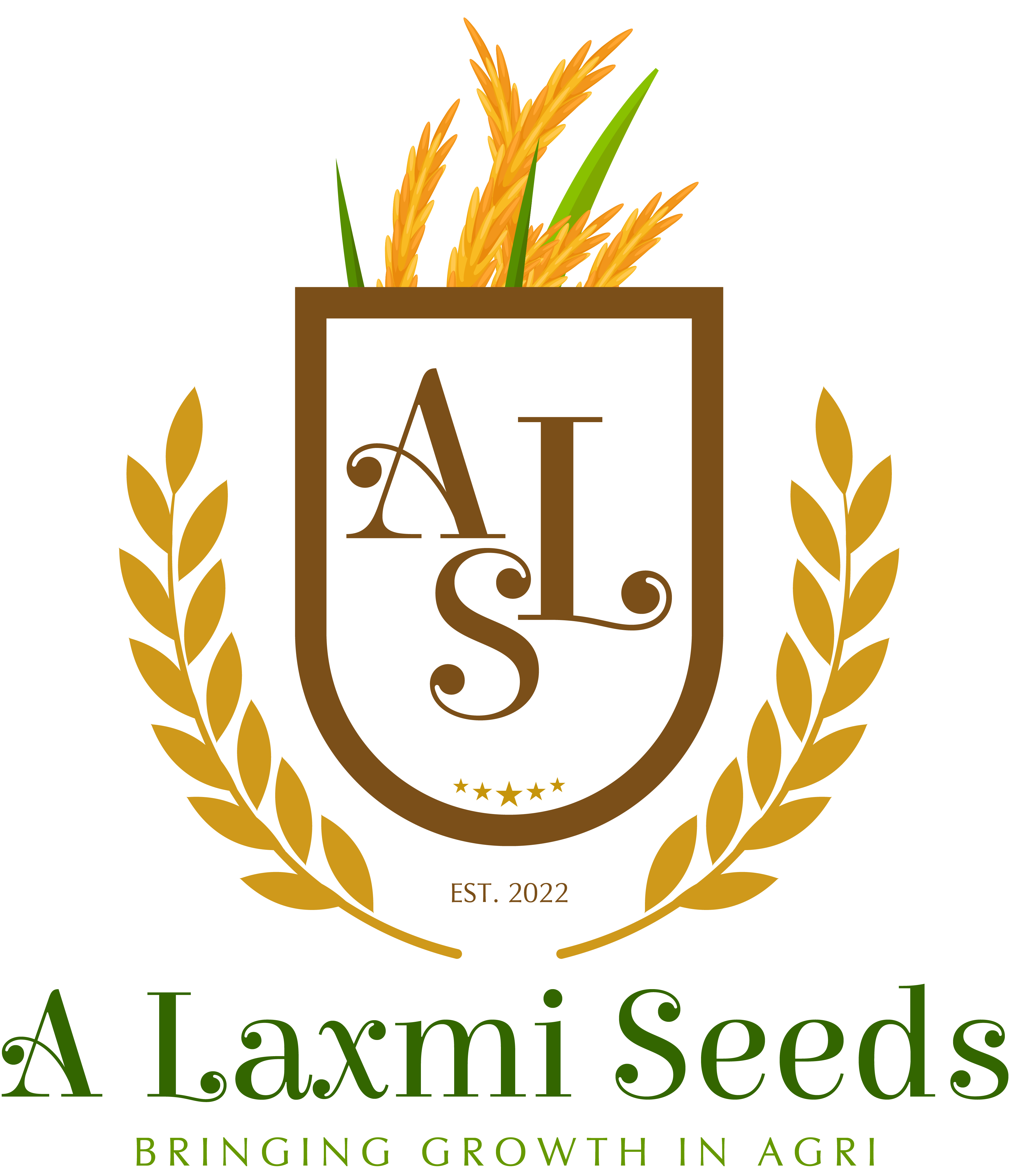 A Laxmi Seeds Logo